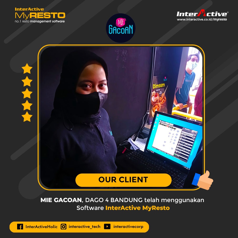 Klien InterActive MyResto Bisnis Mie Gacoan Dago 4 Bandung