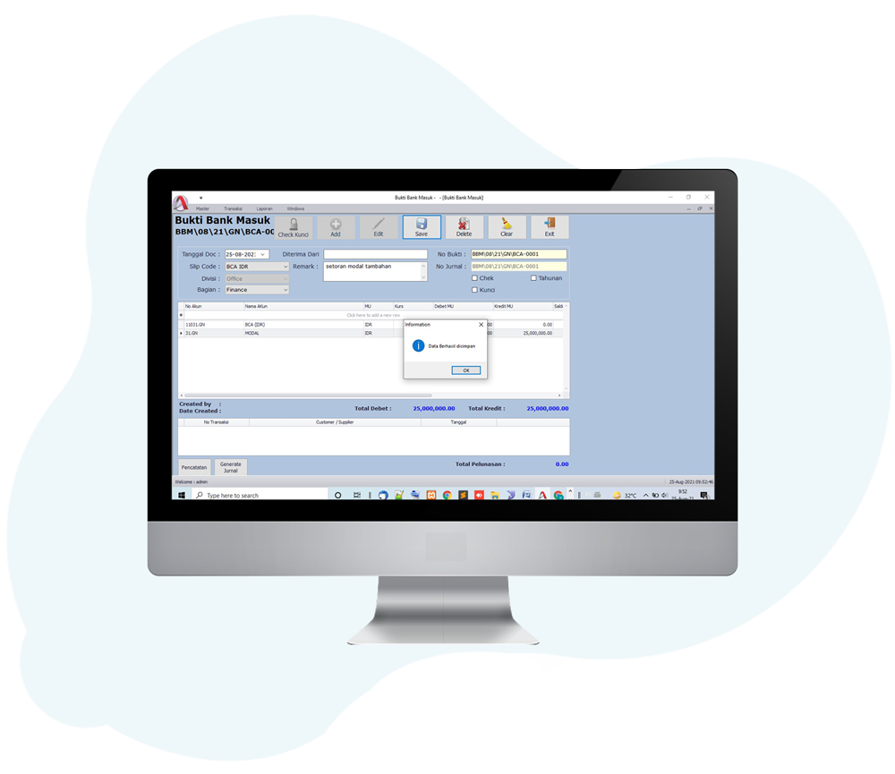 Software akuntansi desktop